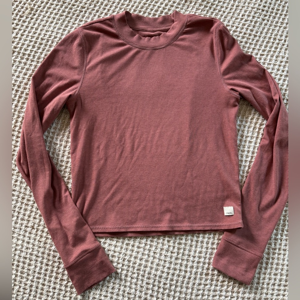Women's Long Sleeve Tee - Mauve